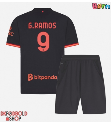 AC Milan Goncalo Ramos #9 Tredje trøje Børn 2026-27 Kort ærmer (+ korte bukser)